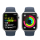 Apple Watch 9 45/Silver Steel/Storm Blue Sport Band S/M LTE - 1180288 - zdjęcie 9